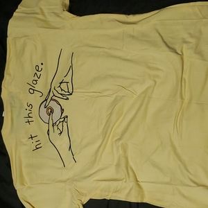 Drunk Ghost Hit This Glaze T-shirt Yellow